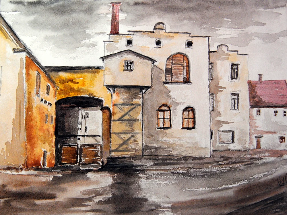 Industrie Aquarell